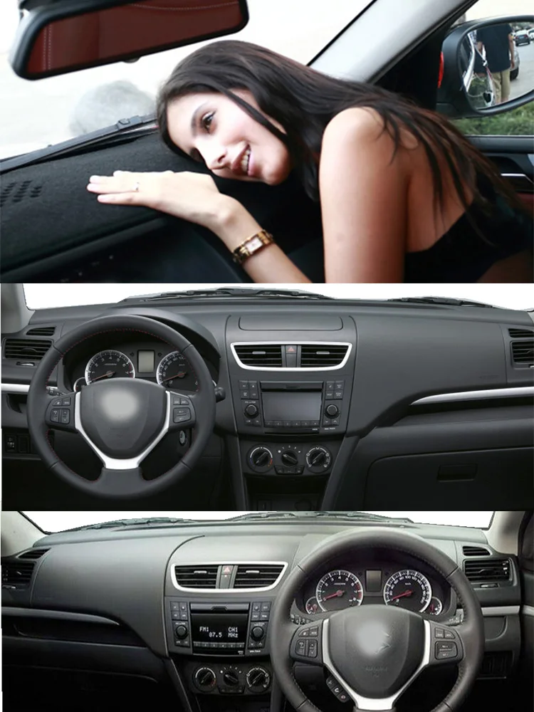 4 Stuks Auto Instaplijsten Protector Strips voor Suzuki Swift Modelle