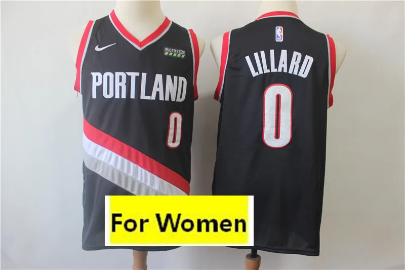Сезон Женский baskeball Портленд#0 Damian Lillard#3 c. J. McCollum Майки