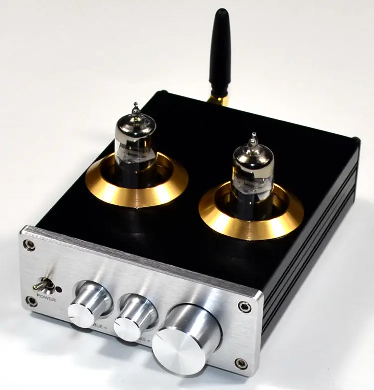 NE5532 Предварительный усилитель Bluetooth 4,2/5,0 APTX AMP HiFi 6J5 ламповый усилитель тон плата требль Регулировка громкости баса