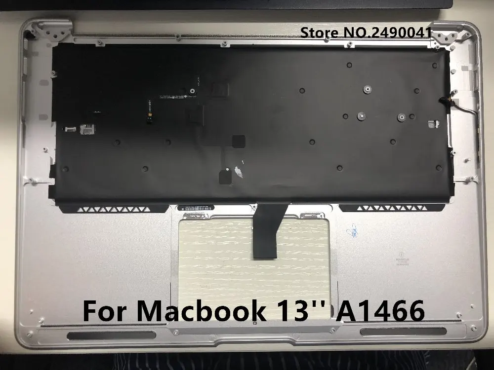 Чехол для MacBook Air 1" A1466 с клавиатурой+ Подсветка US 2013 год