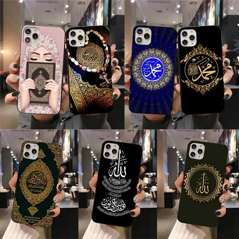 Чехол для iPhone 11 pro XS MAX 8 7 6 6S Plus X 5S SE 2020 XR с мусульманскими цитатами из арабского