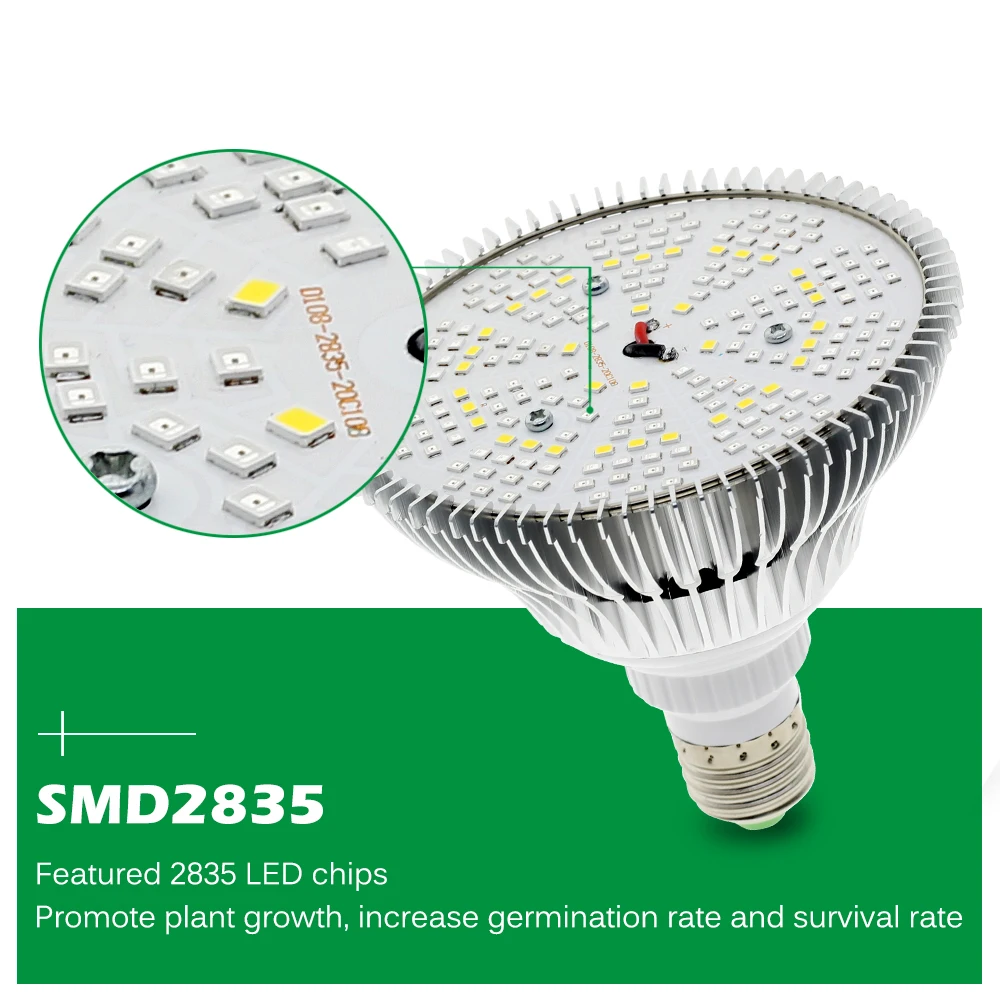 Full Spectrum E27 200 LED Grow Light Bulb Lamp for Vegetable Bloom Indoor Plant Full Spectrum E27 200 LED Grow Light Bulb Lamp for Vegetable Bloom Indoor Plant