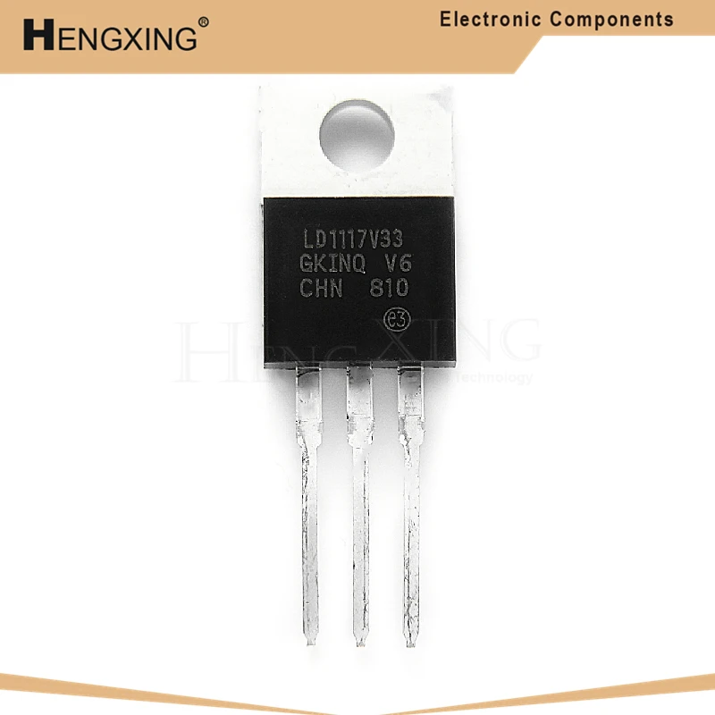 10piece LD1117AV33 LD1117V33 LD1117 LDO Voltage Regulators 3.3V 0.8A Positive new original TO-220 In Stock | Электронные