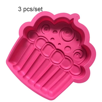 

3 Piece Crown Cake Round Silicone Cake Baking Dishes & Pans Mold Kitchen Baking Pan Manual DIY Mold Crown Mould Crown Cake Pans