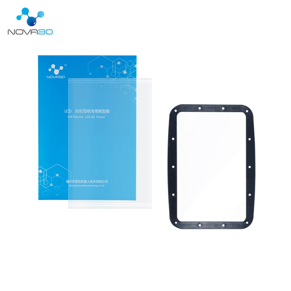 NOVA3D LCD 3d принтер запчасти FEP пленка для ELFIN Bene4 пленки 126x178 мм Fep листы 0 15 2 УФ