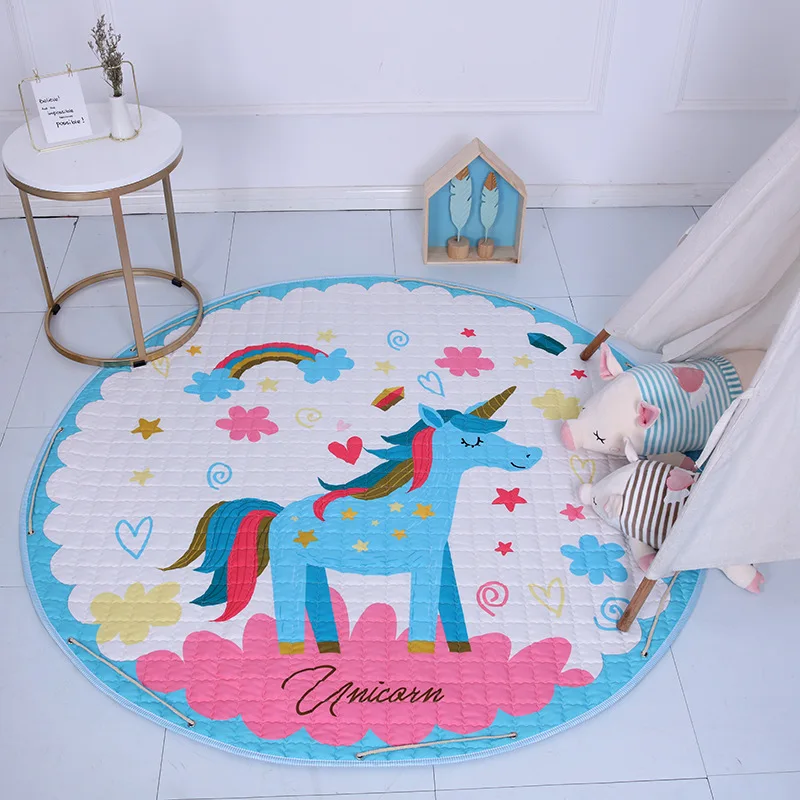 Детский игровой коврик с милым медведем из мультфильма отлично подходит для детской комнаты, подарок для детской спальни для свадебного зала, аудитории - Цвет: 22