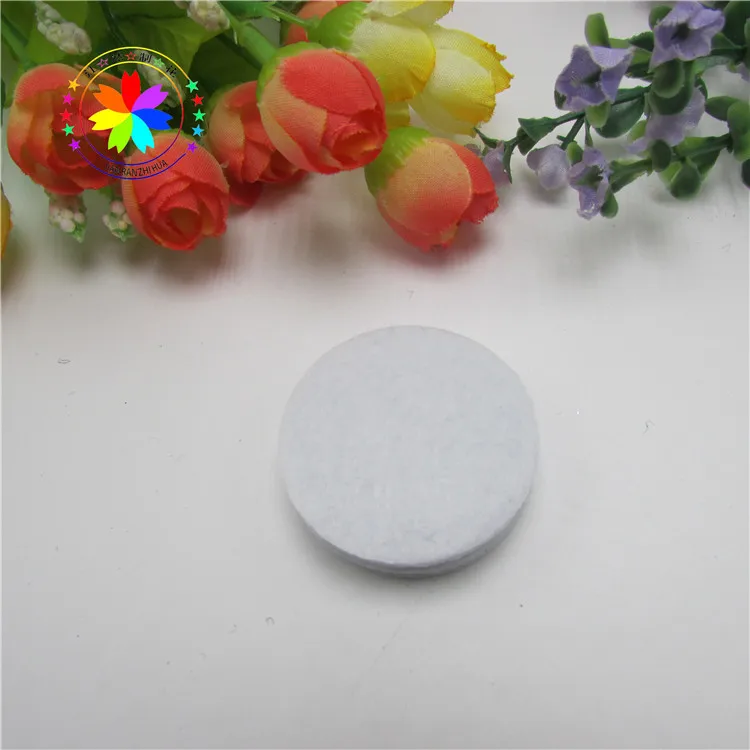 white20mm Дэвид аксессуары 200 шт./упак. разных размеров войлочную ткань аппликация круглые подушечки Пластыри для девочек, держащих букет невесты ткань DIY ручной работы, 1Yc2456 - Цвет: white20mm