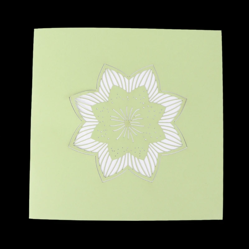  Greeting Cards Handmade Birthday Wedding Invitation 3D Pop Up Card Flower New E65B - 4.00027E+12