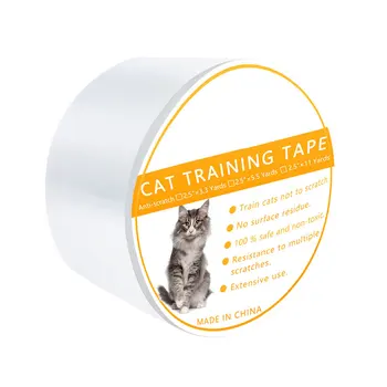 

Anti-scratch Furniture Guard Door Cat Training Tape Sofa Protection Mat Home Tool PVC Adhesive Pet Safe Surfaces