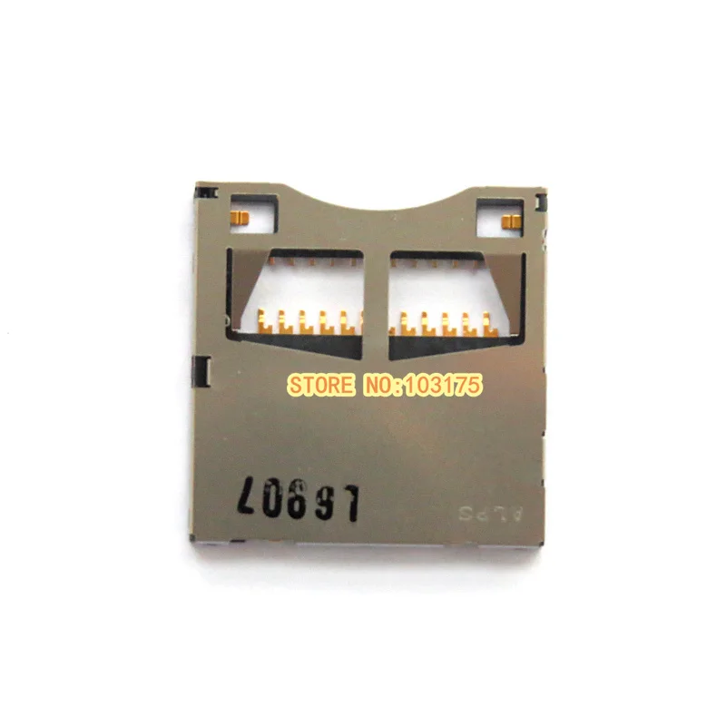 New SD Memory Card Slot Holder assembly for Panasonic LX2 LX3 LX4 LX5 MDH1 GM1GK FH8 FZ18 Camera Repair Part | Электроника