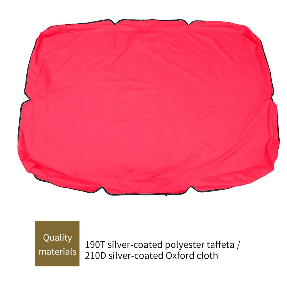 Garden Swing Awning 2/3 Seater Chair Top Cover Canopy UV Sun Water Proof Outdoor Hammock Canopy Dustproof Cover Tent Shade Sail