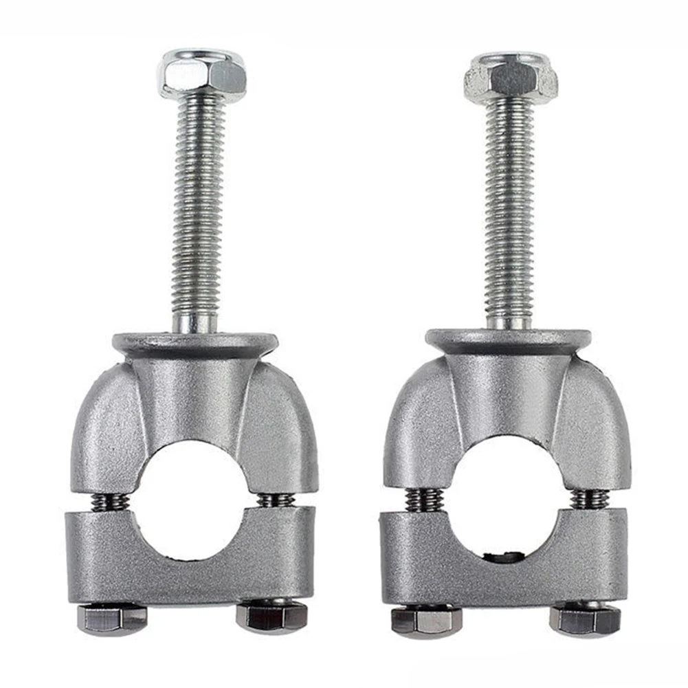 Аксессуары для мотоцикла, мотоцикла, металлические алюминиевые универсальные монтажные стояки с ручкой, зажим с одним отверстием, инструмент для крепления 22 мм, 2 шт