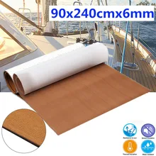 240x90 см серый из вспененного этилвинилацетата под тиковое дерево лист 6 мм Лодка пол искусственный тик настил Лист Pad