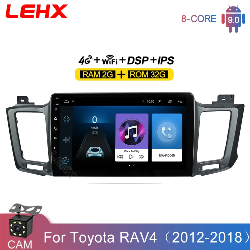 Мультимедийный проигрыватель для Toyota стерео-система на Android с экраном 10 дюймов