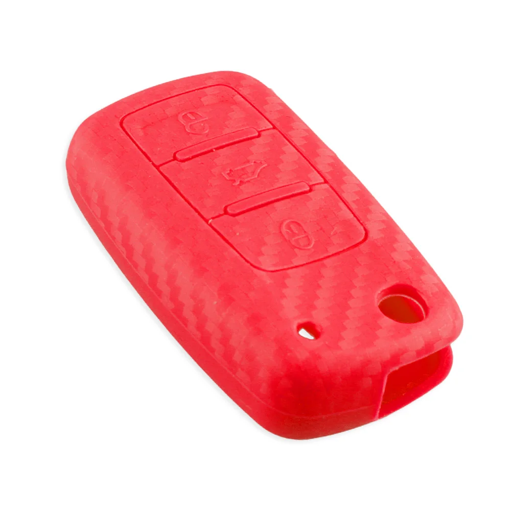 Cover in silicone chiave telecomando per VW Golf Jetta - Skoda Yeti Superb Rapid Octavia - SEAT Leon Ibiza - Hed4c8183d5cb40e69aa8eaeb76079cb3o