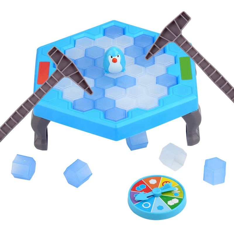 Save The Penguin-Juego de mesa divertido para niños, juguetes de regalo para niños que hacen que el pingüino se deje perder