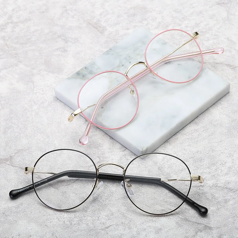 Винтажные очки для чтения анти-синие женщин/мужчин прозрачные линзы