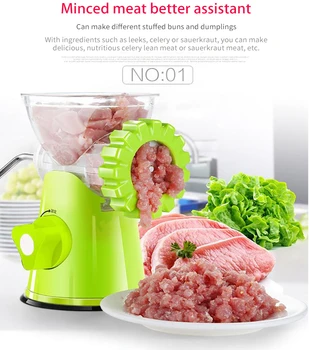 

2L Electric Kitchen Chopper Meat Grinder Shredder Food Chopper Stainless Steel Electric Household Processor Kitchen Tool Cocina