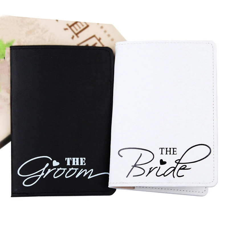 Персональная Милая Обложка для паспорта с именем пары путешествий мягкий чехол