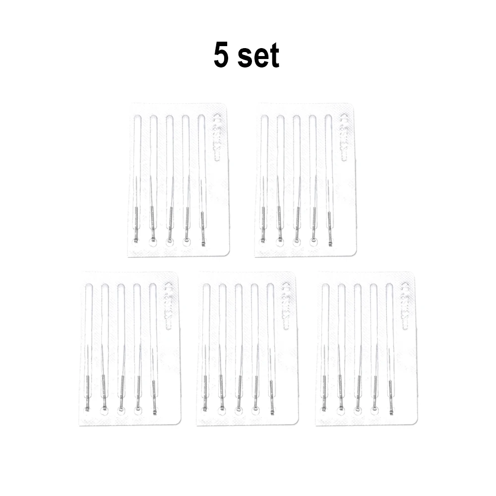 5 set needles Инструмент для красоты лазерная машина для удаления веснушек удаление кожи моль удаление темных пятен для лица бородавка тег татуировки Remaval ручка салон - Цвет: 5 set needles