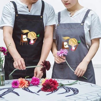 

Parent-child Activity Studio Apron Tooling Kindergarten Early Educational Training Teacher Manual Experience Multi-pocket Aprons