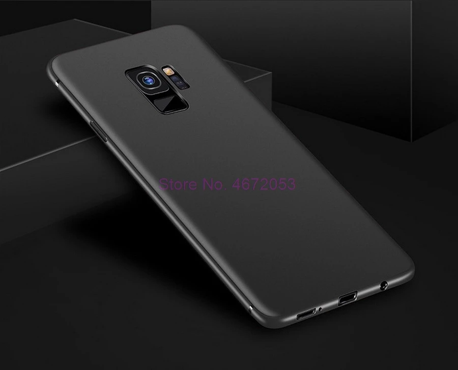 Чехол для Samsung J4 J6 Plus J8 100 матовый однотонный чехол Galaxy 2018 силиконовый мягкий шт. |