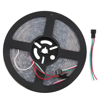 

LED Chip 12V LED Strip Light DIY Decoration 5M WS2812B WS2811 5050SMD Household Hotel Theater Club Shopping Mall
