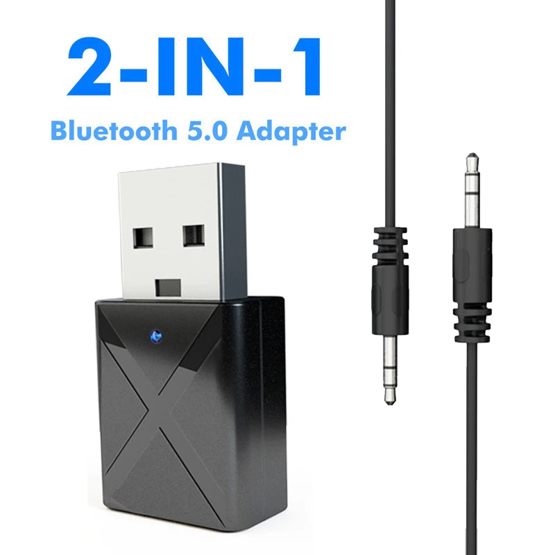 5,0 Bluetooth передатчик приемник 3,5 мм AUX стерео беспроводной Bluetooth адаптер для автомобиля аудио Bluetooth аудио приемник