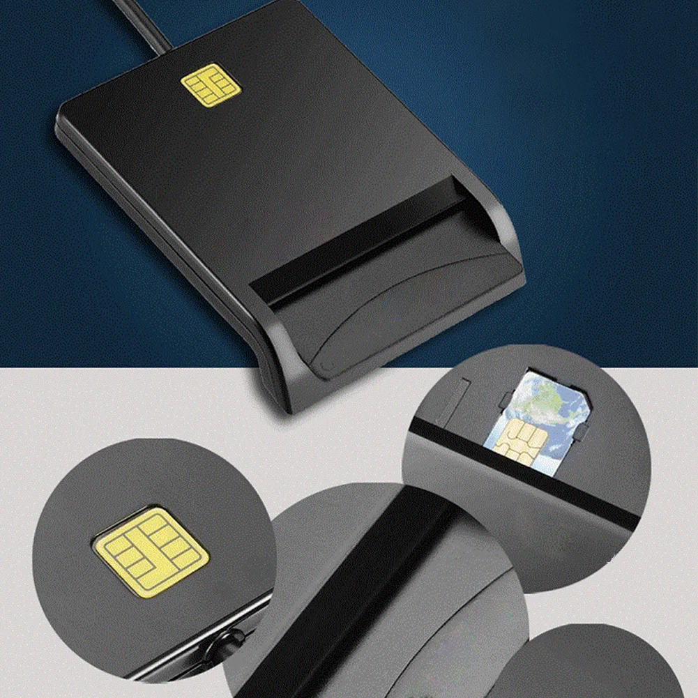 Мини мобильные устройства ID Смарт многофункциональный SIM цифровой подписи Универсальный платежный банк кард-ридер чип USB Настольный