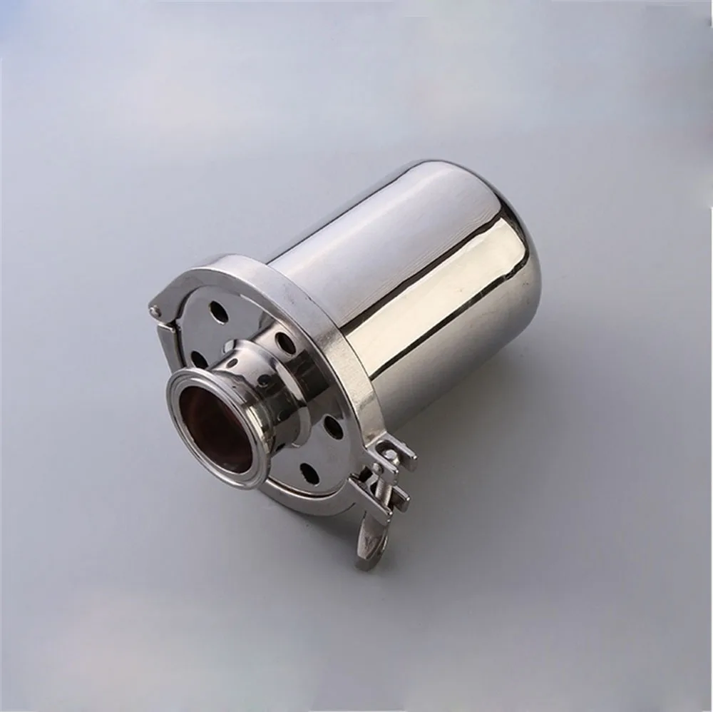 

SS304 Stainless Steel Sanitary 10" Tri Clamp Breathing Valve Asepsis Breathing Valve Ferrule OD 50.5mm/64mm