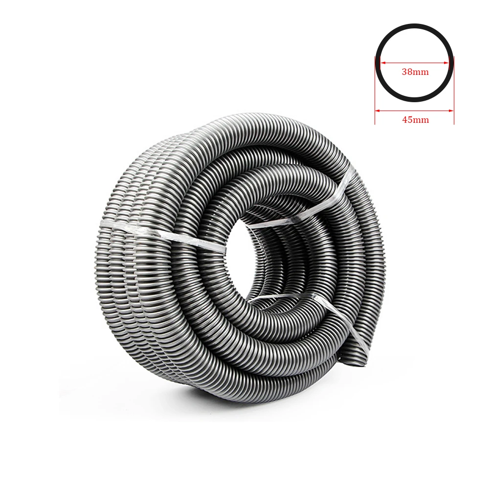 Vacuum Cleaner Thread Hose Straws Inner 38mm Outer 45mm Soft Pipes Bellows Vacuum Tube