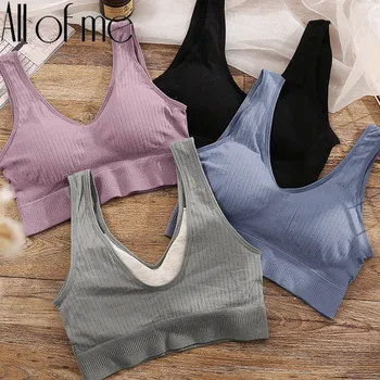 

Women Tank Top Sexy Crop Tops Camisole Massage Pad Underwear Female Crop Top Backless Sleeveless Intimate Lingerie Femme Cami