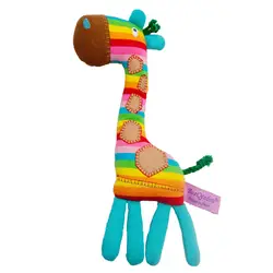 1 шт. милый плюшевый жираф игрушки мягкие красочные животные милая Кукла Kawaii Spot игрушка для маленьких детей девочек подарок на день рождения