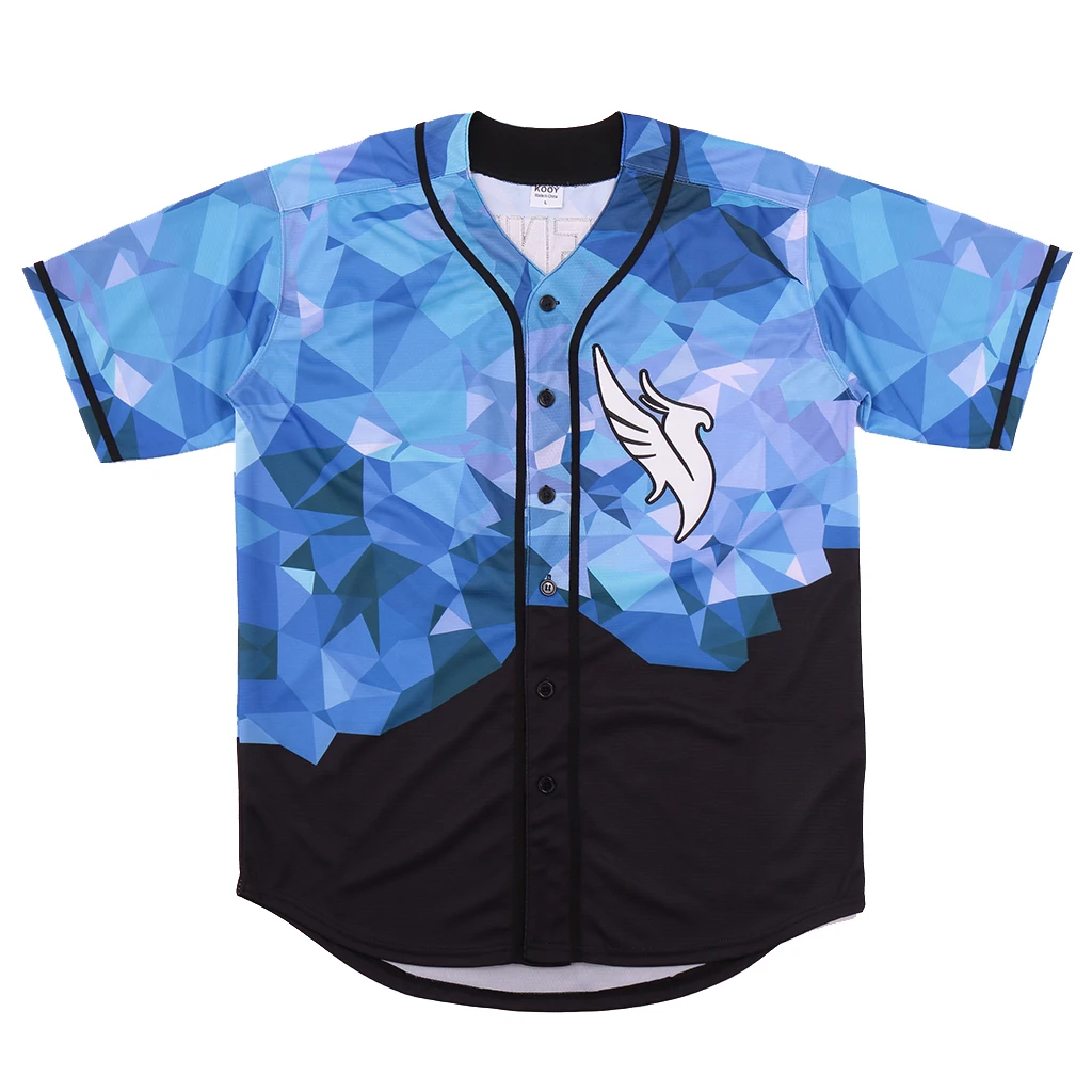 Футболка для бейсбола ILLENIUM Jersey Singer 3 сшитая модная версия Diamond Edition