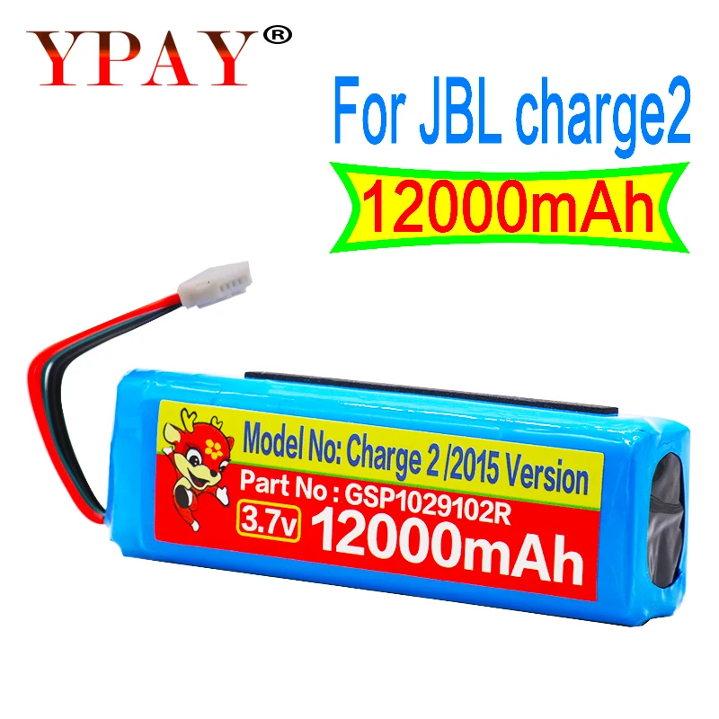 Аккумулятор GSP1029102R для JBL Charge 2 Plus 12000 мАч 3 версии 2015 P763098 | Мобильные телефоны и