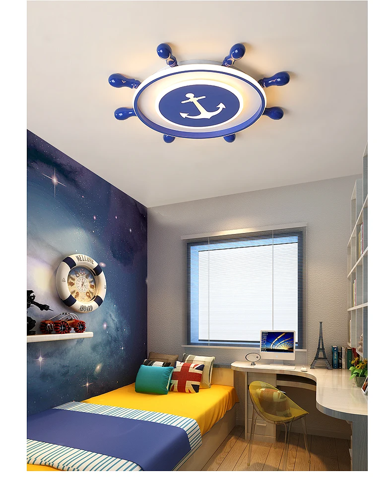 Umeiluce LED40W Новинка заподлицо Потолочные светильники кровать детская комната теплый белый с регулируемой яркостью с дистанционным управлением