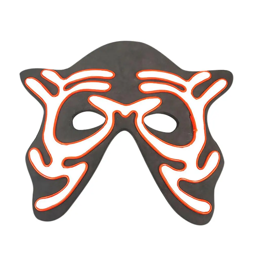 

Call Of Duty Style Facemask Halloween Mask LED Masks Glow Scary Mask Light Up Erotogenic Dance Mask Gift New HOT Dropshipping #e