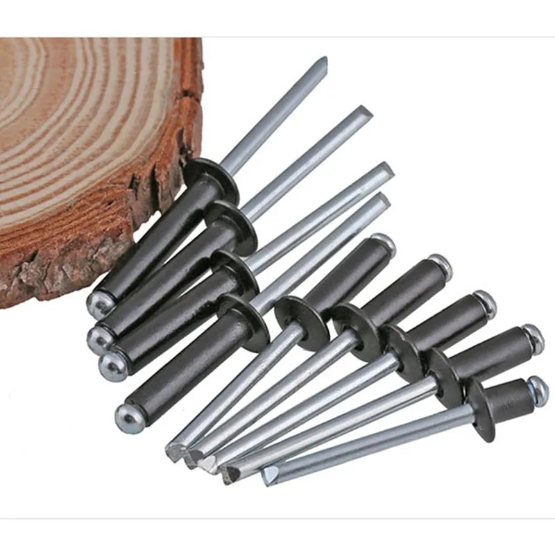 Aluminium dome round head pop open hollow pull blind rivets decoration nail