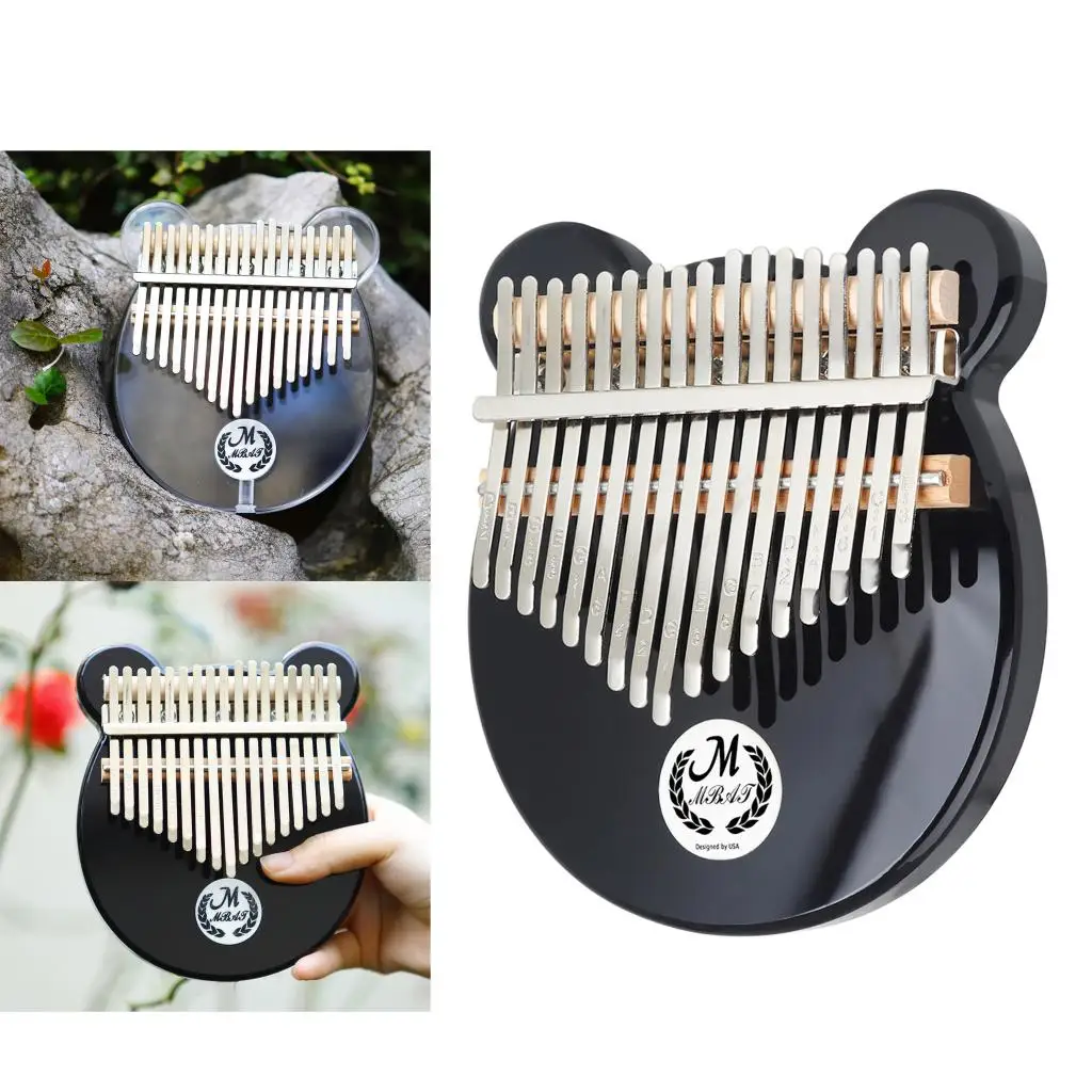 17 Keys EQ Kalimba Thumb Piano Kid Toy Hand Mbira Finger Musical Instrument Tool