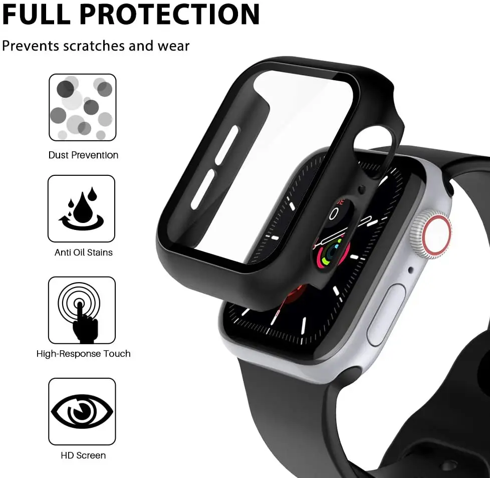 Premium Plated Bumper with Tempered Glass Screen Protector