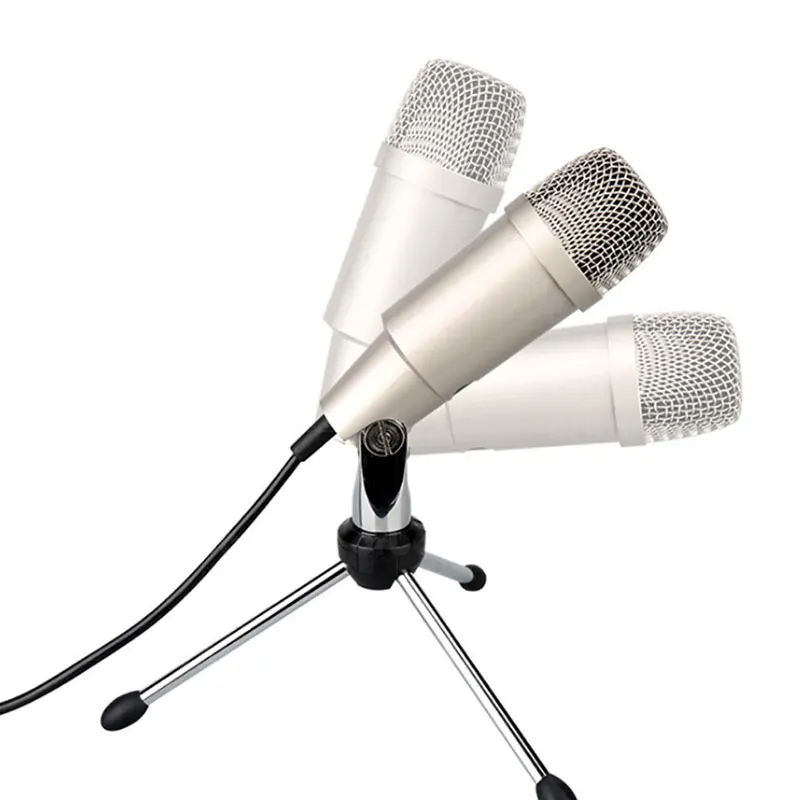 

Professional USB Plug-and-play Microphone Capacitor With Tripod Stand For Singing broadcasting