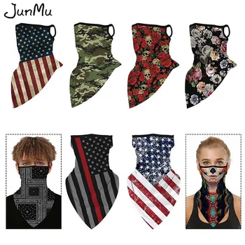 

Face Theme Gaiter Scarf Neck Outdoor Bandana Face Print EarFace Coverage Dustproof Sports Tube Dust Riding Cycling PartyFavors
