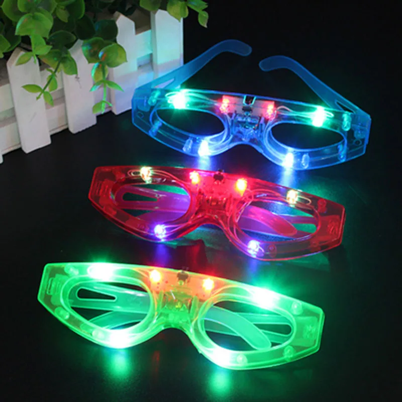 Led Neon Glow Glasses Glowing Toys Flash Butterfly Party KTV Bar Birthday Kid Toys led Party Sunglasses Glow In The Dark Toy (18)