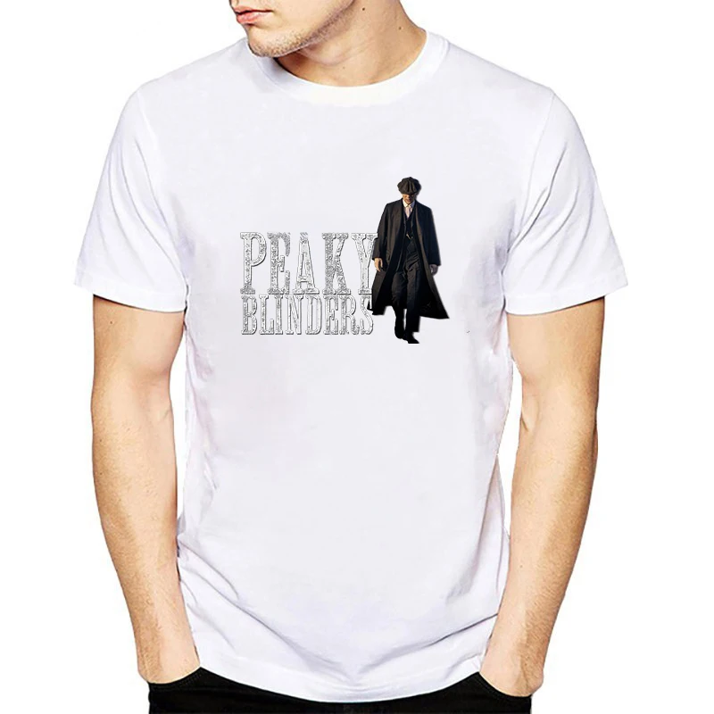 Peaky Blinders Футболка мужская футболка с принтом «Шелби» модная уличная Мужская футболка в стиле хип-хоп Повседневная летняя футболка с короткими рукавами - Цвет: 12