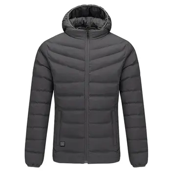 

Autumn And Winter Men And Women Jackets Smart Heating Down Jacket Cotton Heating Jacket Electric Heating Coat