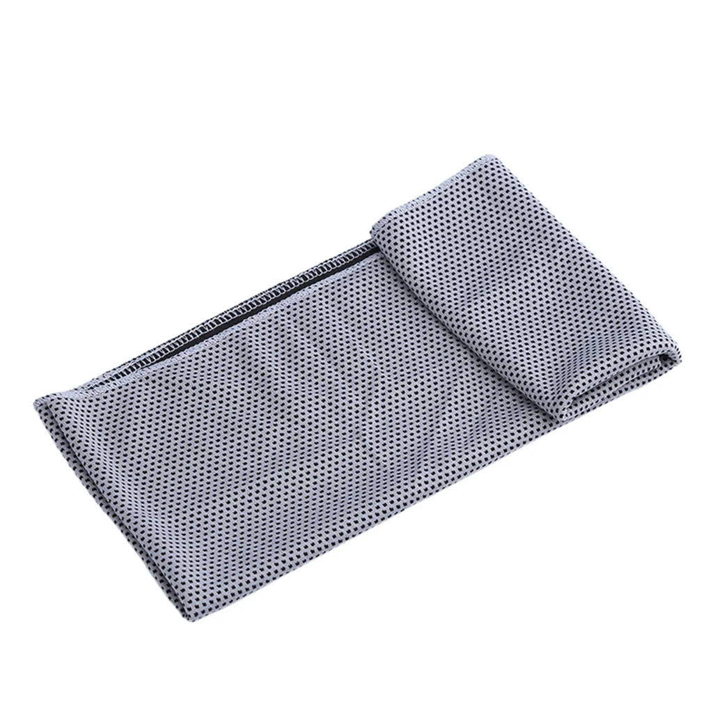 Cooling Towel Sports Ice Towels, Large Size 30cm x 90cm for Sports Pilates Travel Camping Cooling Neck Headband Bandana Scarf