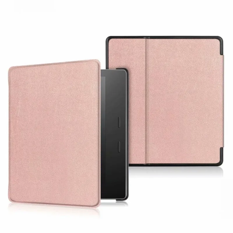 Чехол для Amazon Kindle Oasis 2 3 поколения 7 дюймов флип тонкий умный Авто Пробуждение сна электронная книга обложка+ стилус - Цвет: For Kindle oasis