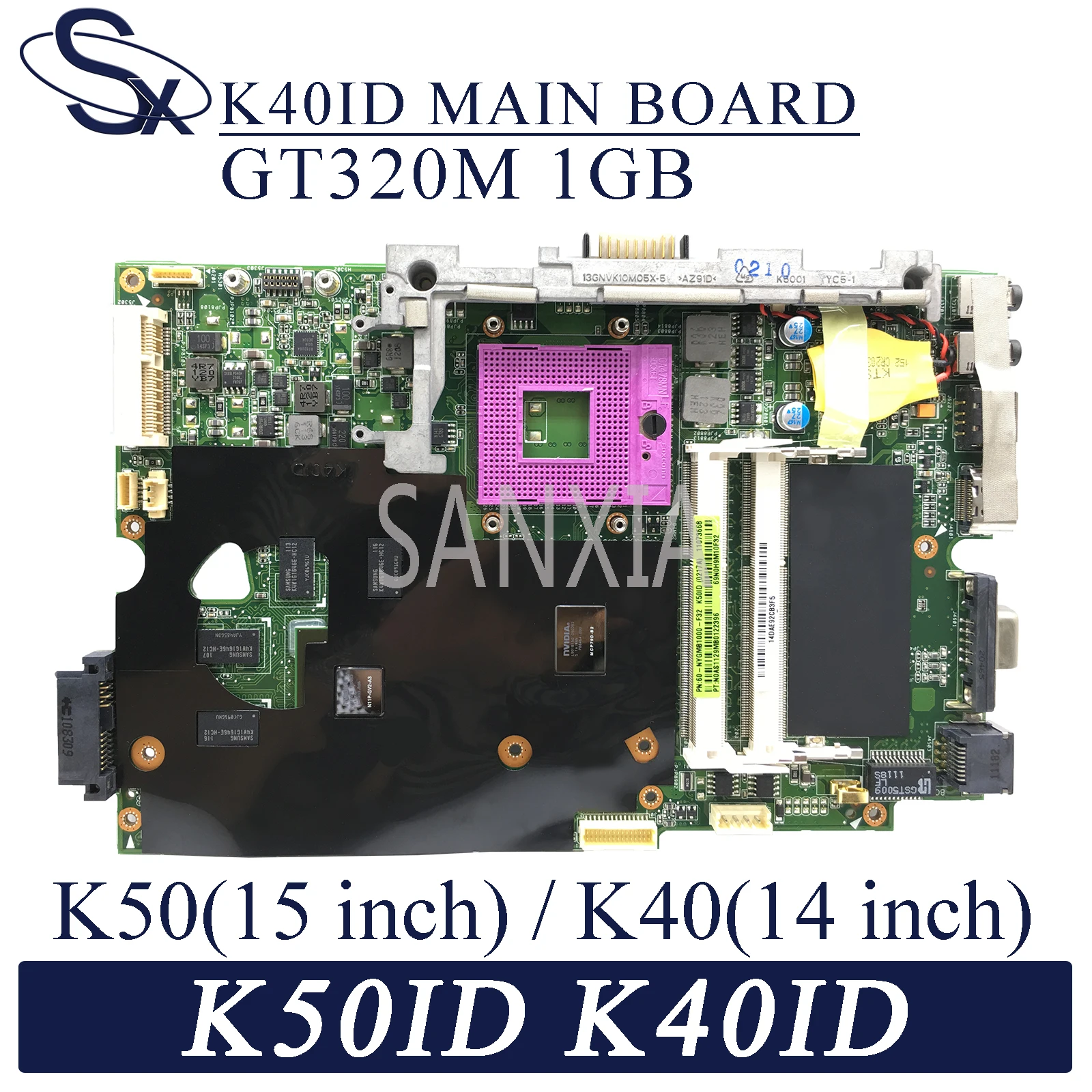 Материнская плата KEFU K40ID для ноутбука ASUS оригинальная материнская K50ID K40IE K50IE PRO5DI