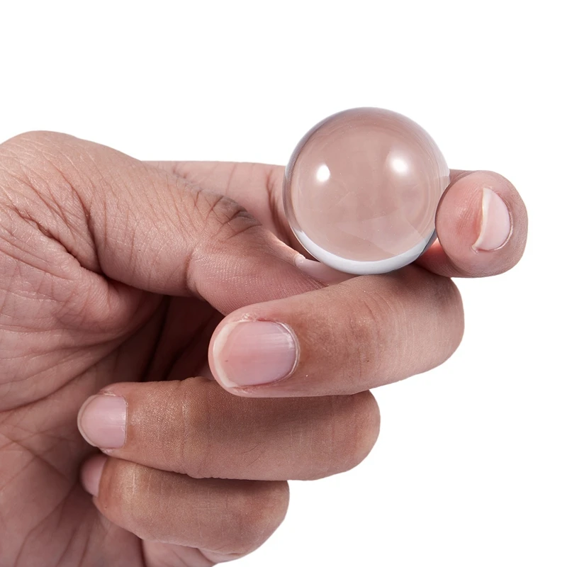 Asian Quartz Transparent Natural Crystal Healing Ball Sphere 1pcs