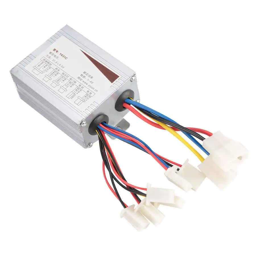 Контроллер для электрического велосипеда 24 V/36V48V 500W коллекторный мотор пульт дистанционного управления и дроссельная заслонка для велосипеда с электрическим велосипедом e-детали для велосипеда